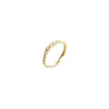 Spero London Women's Multi Gem Cz Stacking Ring In Sterling Silver - Gold