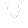 Spero London Women's Paperclip Chains Sterling Silver Layering Necklace Set - Silver In Silver