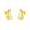 Spero London Women's Pear Teardrop Earrings In Sterling Silver - Gold