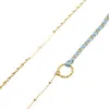 Spero London Women's Semi Twisted & Handmade Braided Sterling Silver Bracelet Set - Blue In Blue