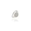 Spero London Women's Star Sun Stackable Sterling Silver Signet Ring - Silver In Silver