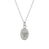 Spero London Women's Sterling Silver Bee Chain Pendant Necklace - Silver In Silver