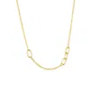 Spero London Women's Sterling Silver Chain & Link Necklace - Gold