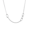 Spero London Women's Sterling Silver Chain & Link Necklace - Silver