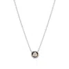 Spero London Women's Sterling Silver Raw Uncut Polki Diamond Necklace In Silver