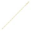 Spero London Women's Sterling Silver Rectangular Large Chain Bracelet - Gold In Gold