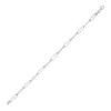 Spero London Women's Sterling Silver Rectangular Large Chain Bracelet - Silver In Silver