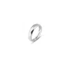Spero London Women's Sterling Silver Wide Hammered Ring - Silver In Silver