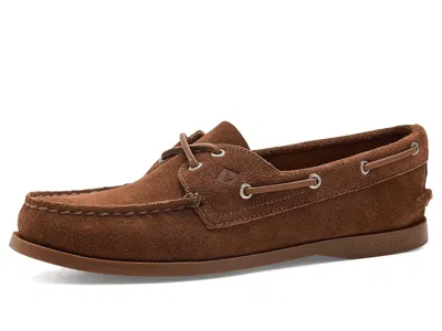 Sperry Ao 2 Eye Women's Slip On Shoes Tan Suede: 6 M (b)