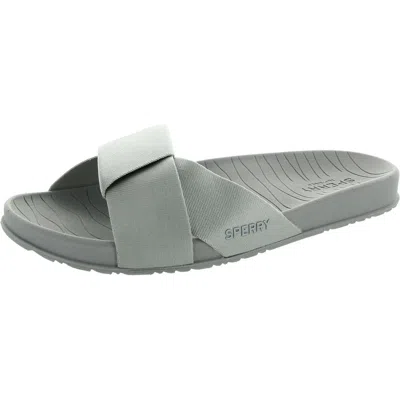 Sperry Aloha Pool Slide Womens Solid Nylon Pool Slides In Multi