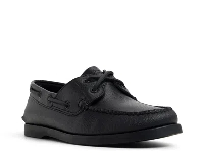 Sperry American Hides Boat Shoe In Black