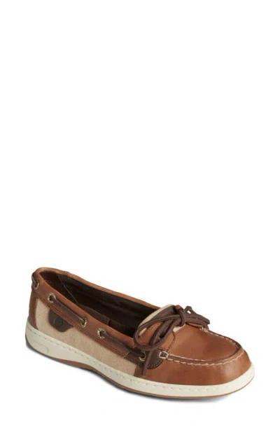 Sperry Angelfish Boat Shoe In Herringbone Sonora