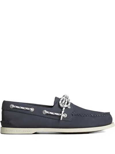 Sperry A/o 2-eye Nautical Loafers In Blue