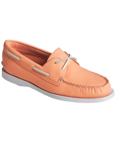 Sperry A/o 2-eye Seacycled Shoe In Pink