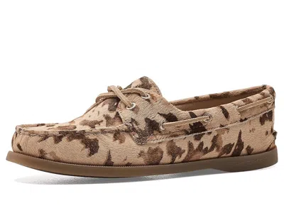 Sperry Ao 2 Eye Women's Flat Shoes Brown Multi: 11 M (b)