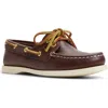 Sperry Women's Authentic Original Boat Shoes In Brown Leather Mix Mat