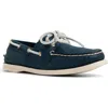Sperry Authentic Original 2-eye Boat Shoe In Navy Leather Mix Mat
