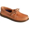 Sperry Authentic Original 2-eye Boat Shoe In Nutmeg Leather Mix Mat