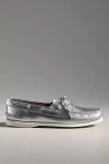 Sperry Authentic Original 2-eye Boat Shoe In Silver