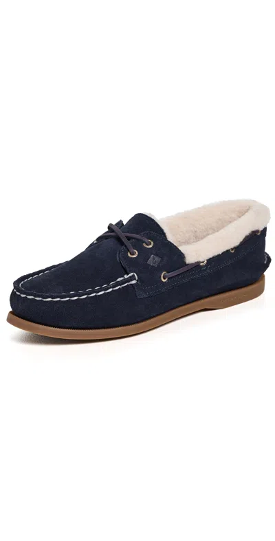 Sperry Authentic Original 2-eye Boat Shoes Navy In Blue