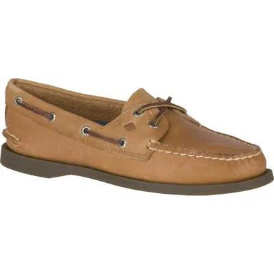Sperry Authentic Original 2-eye Boat Shoes Women's 12 Sahara Leather Khd1613