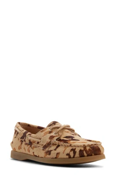 Sperry Authentic Original 2eye Boat Shoe In Animal Print