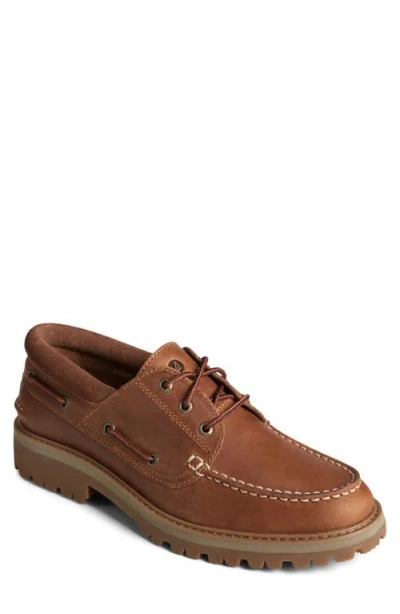Sperry Authentic Original 3-eye Boat Shoe In Tan