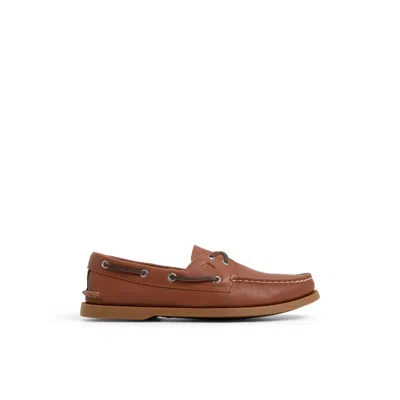 Sperry Authentic Original Cross Lace Boat Shoe In Brown