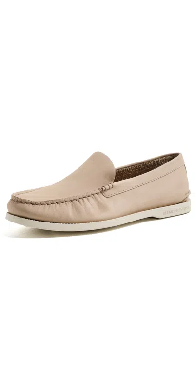 Sperry Authentic Original Leather Venetian Loafers Ivory In Multi