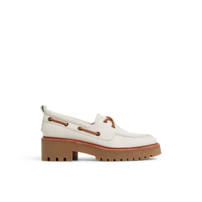 Sperry Authentic Original Lug 2-eye Boat Shoe In White
