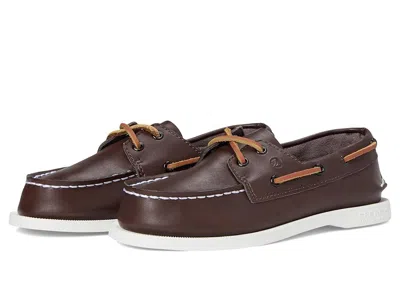 Sperry Authentic Original (toddler/little Kid/big Kid) Kids Shoes Brown : 13 Little Kid M, Leather