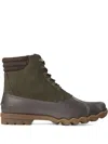 Sperry Avenue Duck "green/brown" Boots In Green