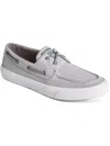 SPERRY BAHAMA WASHED MENS CANVAS LACE-UP BOAT SHOES
