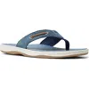 Sperry Baitfish Flip Flop In Dust Blue