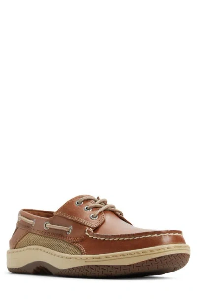 Sperry Billfish 3-eye Boat Shoe In Cognac