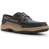 Sperry Billfish 3-eye Boat Shoe In Blue