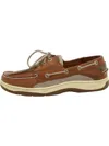 Sperry Billfish Mens Lace-up Leather Boat Shoes In Brown