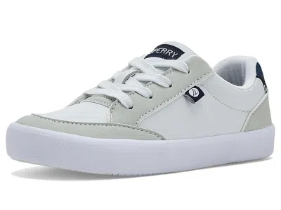 Sperry Boardwalk Ii (little Kid/big Kid) Boy's Shoes White : 1 Little Kid M, Synthetic In Multi
