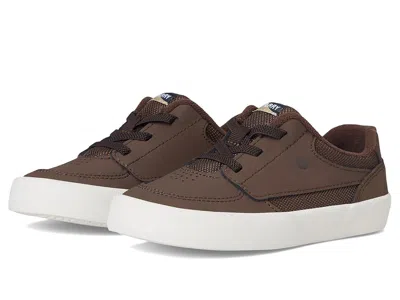Sperry Boardwalk Sneaker (toddler/little Kid) Boys Shoes Brown : 5 Toddler M, Leather/rubber