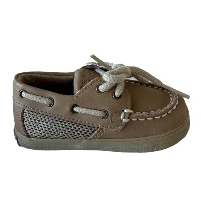 Pre-owned Sperry Kids' Boys Tan Shoes In Beige
