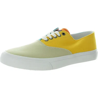 Sperry Cloud Cvo Mens Colorblock Canvas Casual And Fashion Sneakers In Multi