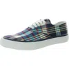 Sperry Cloud Cvo Mens Plaid Canvas Casual And Fashion Sneakers In Multi
