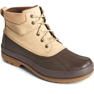 Sperry Cold Bay Sts24485 Boots Men's Beige Waterproof Chukka Jobb1207 In Neutral