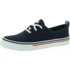 Sperry Crest Cvo Womens Canvas Lace Up Casual Shoes In Blue
