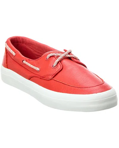 SPERRY CREST LEATHER BOAT SHOE