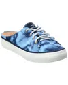 SPERRY CREST SEACYCLED PRINT CANVAS MULE