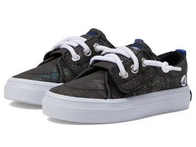 Sperry Crest Vibe Jr. (toddler/little Kid) Girls Shoes Black : 12 Little Kid M, Leather