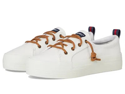 Sperry Crest Vibe Platform In White