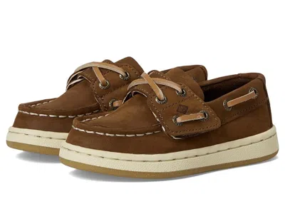 Sperry Cup Ii Boat Jr. (toddler/little Kid) Boys Shoes Brown : 5 Toddler W, Leather