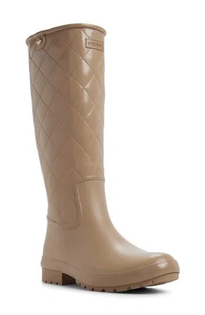 Sperry Drizzle Tall Rain Boot In Brown